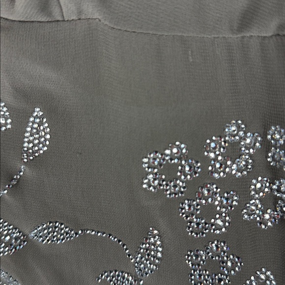 House of CB Blanca Smoke Crystal Embellished Midi Dress - Picture 11 of 14